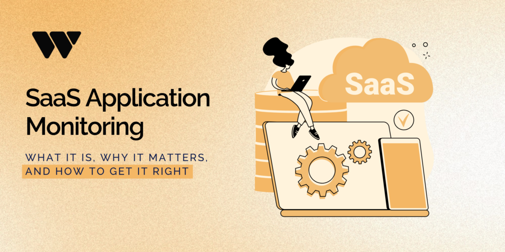 SaaS application monitoring banner graphic