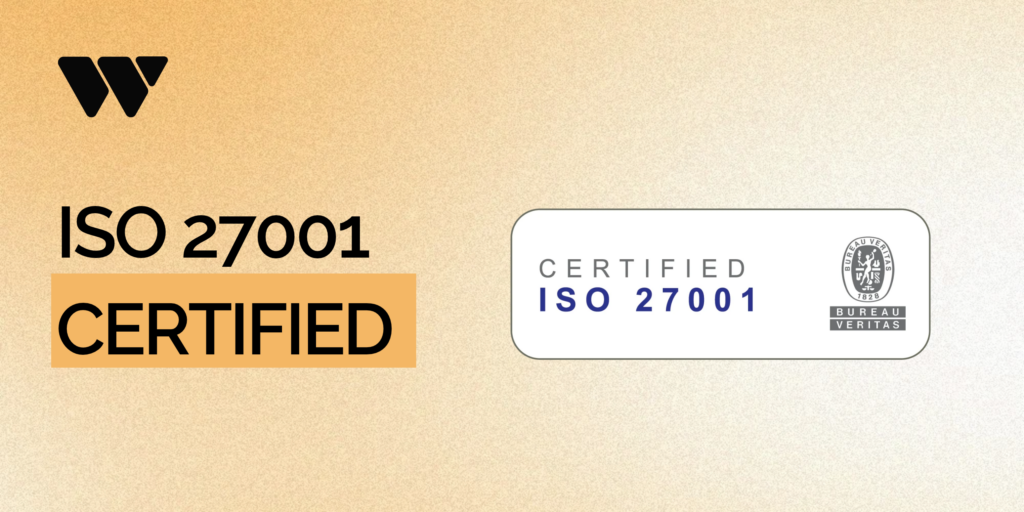 WeAre Solutions ISO 27001 certification by Bureau Veritas
